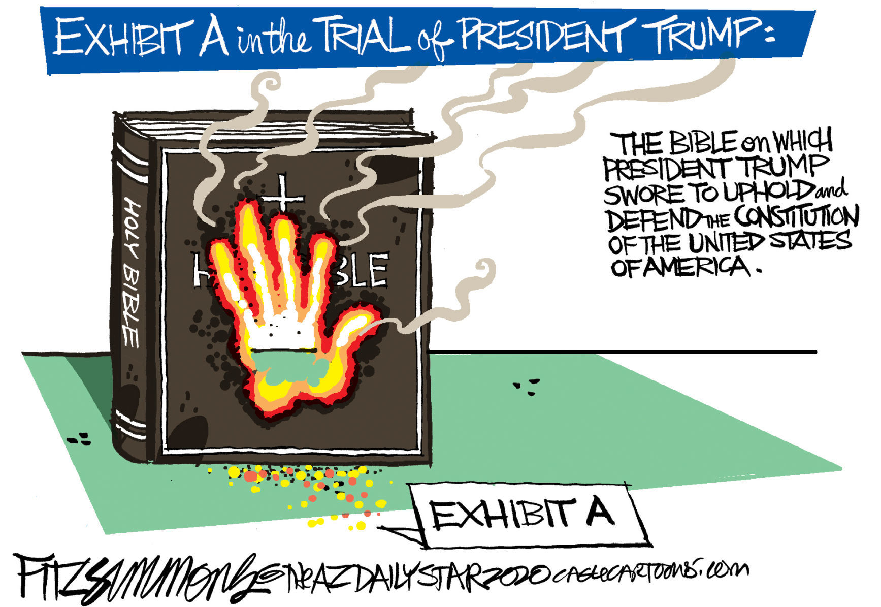 Daily Fitz Cartoon: Impeach